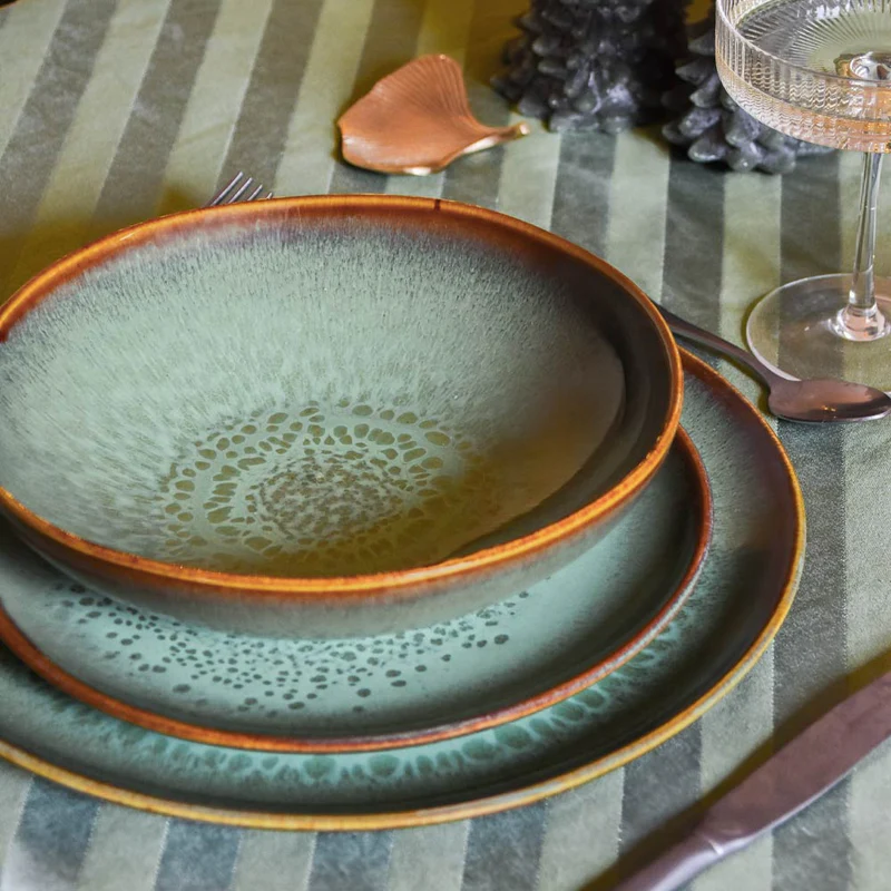 Service pour 6 | Vert rivage  | Céramique